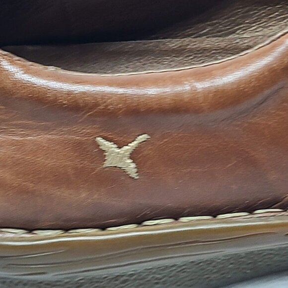 Pikolinos Womens EU 37 Tan Brown Leather Slip On Loafers US 6.5-7 - Picture 12 of 13